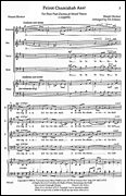 Peirot Chamishah Asar SATB choral sheet music cover